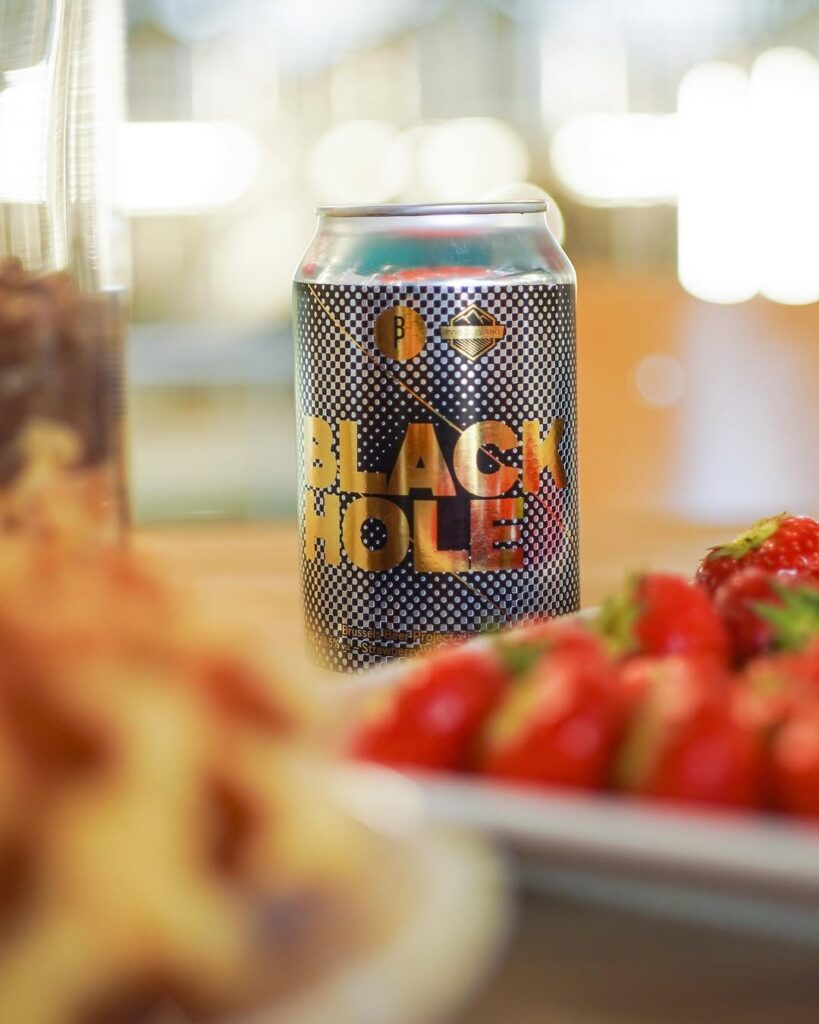 Brussels Beer Project × Basqueland — Black Hole strawberry waffle stout, Brussels