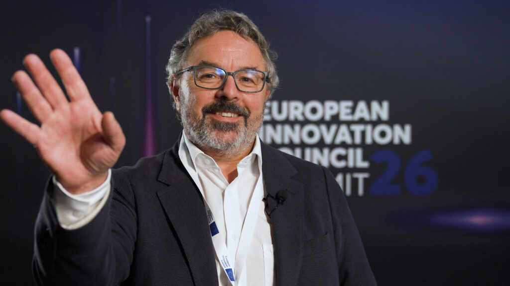 EIC Summit 26 — speaker interview on the branded set